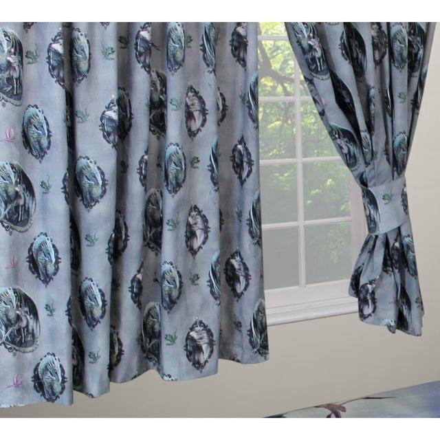 Bluxome Protector of Magic Pencil Pleat Sheer Curtains Maturi Panel Size: Width 168 x Drop 182cm on Productcaster.