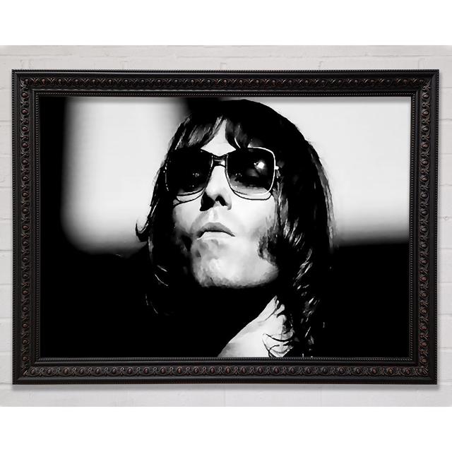 Liam Gallagher Oasis - Single Picture Frame Art Prints Bright Star Size: 100cm H x 141.4cm W on Productcaster.