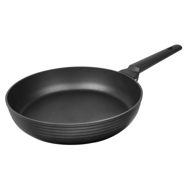 Satin Stripe Design Non-Stick Induction Frying Pan Masterpan Size: 24 cm on Productcaster.