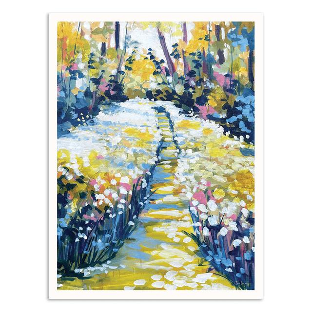 Dreamers Lane by Rosalind Wheeler - Picture Frame Painting Rosalind Wheeler Format: White Framed, Size: 51cm H x 41cm W x 0.2cm D on Productcaster.