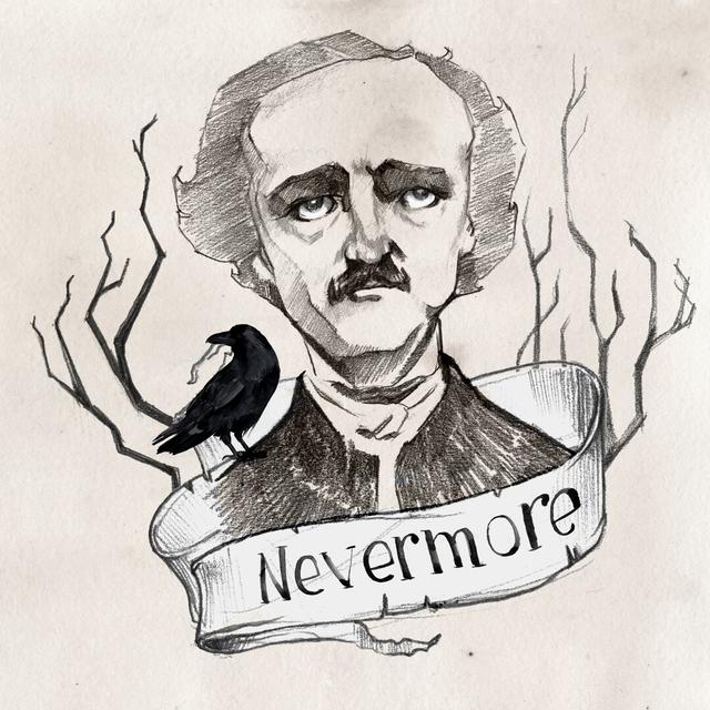 Nevermore I by Jennifer Paxton Parker - Wrapped Canvas Drawing Print Rosalind Wheeler Size: 51cm H x 51cm W on Productcaster.