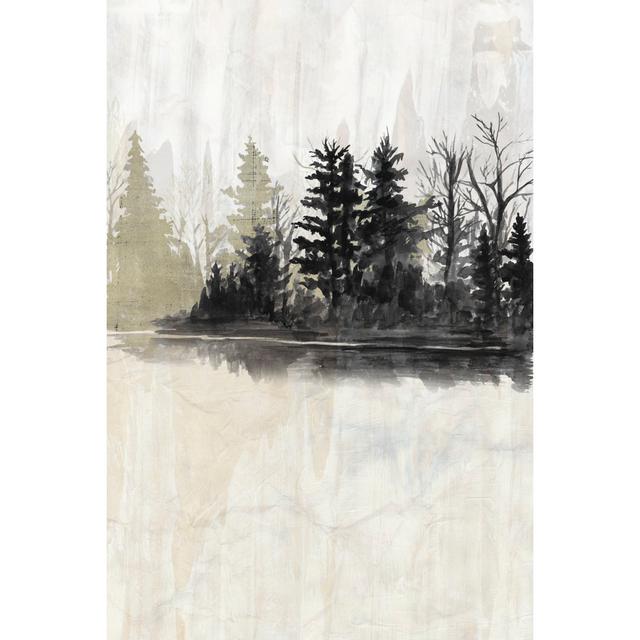 Pine Island I - Wrapped Canvas Painting Union Rustic Size: 91cm H x 61cm W on Productcaster.