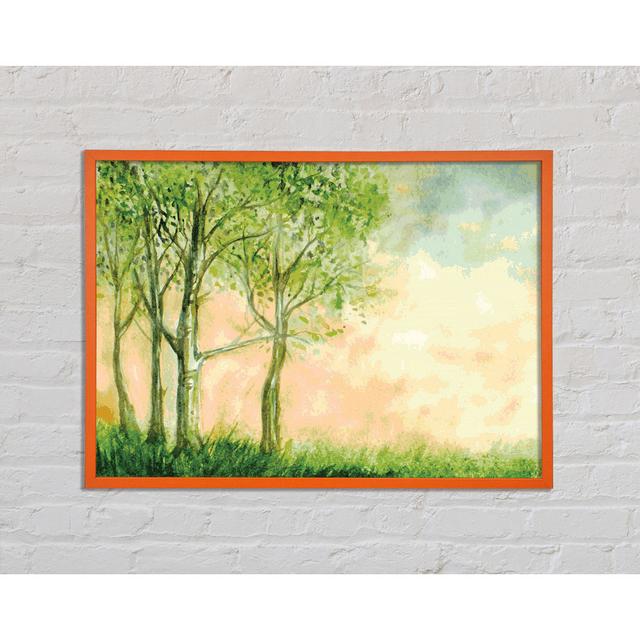 Clerkin Green Dream - Single Picture Frame Art Prints Ophelia & Co. Size: 29.7cm H x 42cm W x 2cm D on Productcaster.