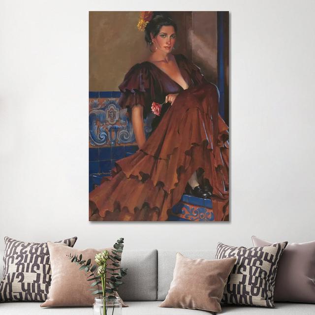 My Love by Maher Morcos - Wrapped Canvas Painting ClassicLiving Size: 152.4cm H x 101.6cm W x 3.8cm D on Productcaster.