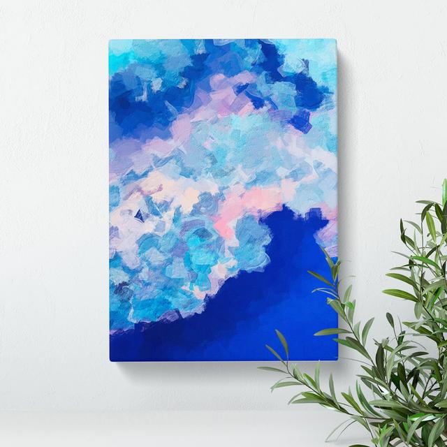 Spirit in the Sky Abstract - Wrapped Canvas Graphic Art Metro Lane Size: 50cm H x 35cm W x 3cm D on Productcaster.