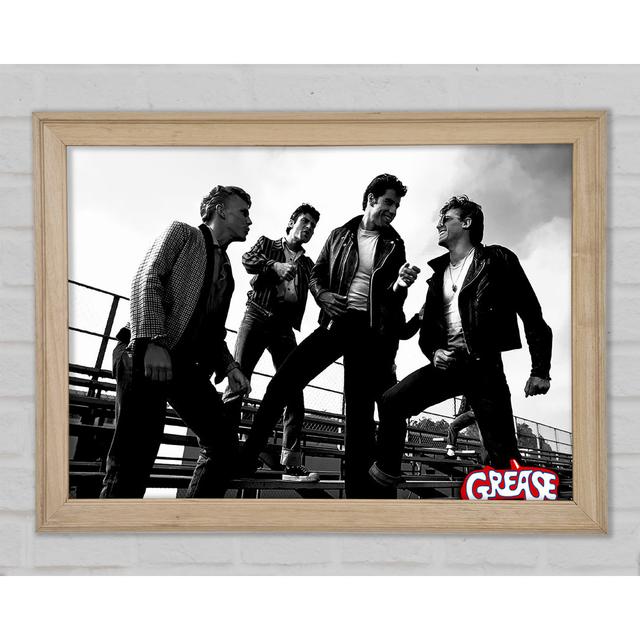 Grease T-Birds - Single Picture Frame Art Prints Bright Star Size: 84.1cm H x 118.9cm W x 1.5cm D on Productcaster.