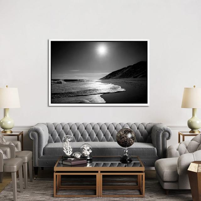 Against the Dune by Doug Foulke - Photograph Print on Canvas House of Hampton Format: White Framed Canvas, Size: 101.6cm H x 152.4cm W x 3.81cm D on Productcaster.