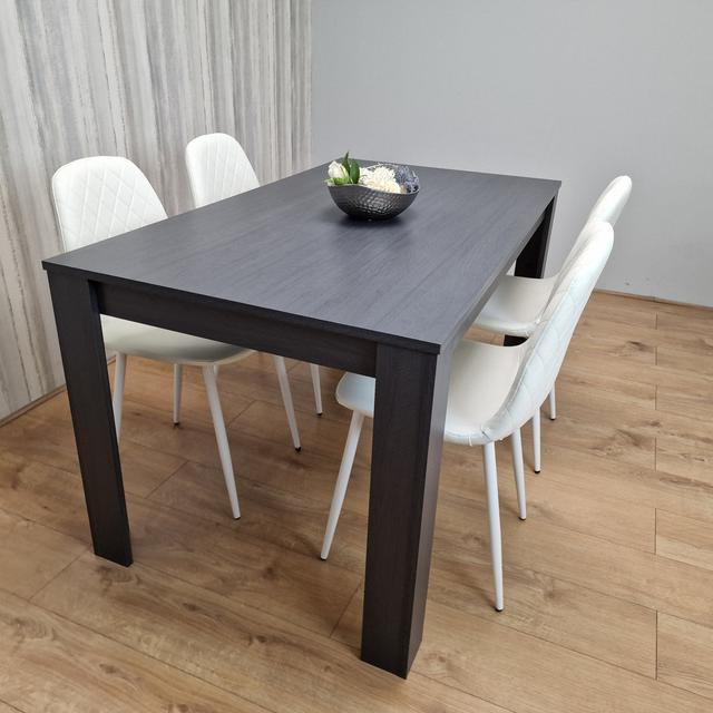 Michellie 4 - Person Dining Set 17 Stories Size: 75 H x 117 L x 77 W cm on Productcaster.