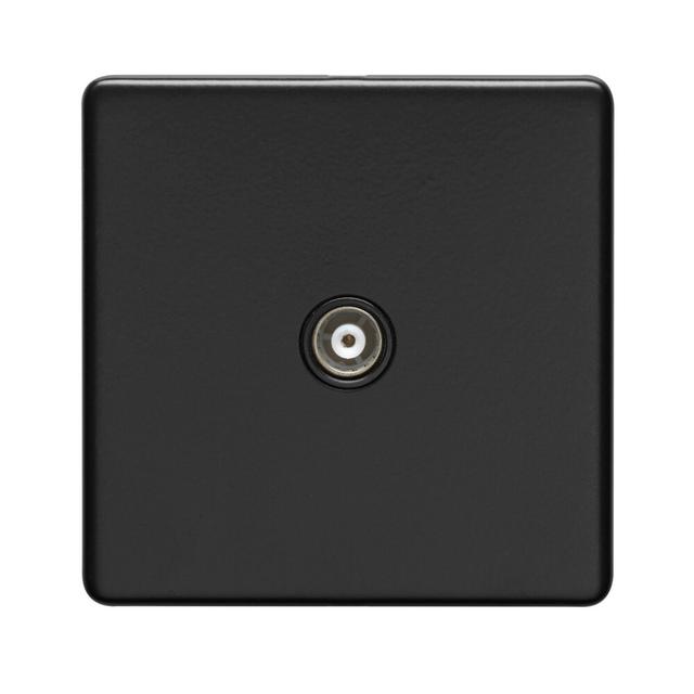 Wall Mounted Socket Eurolite Colour: Matt Black on Productcaster.