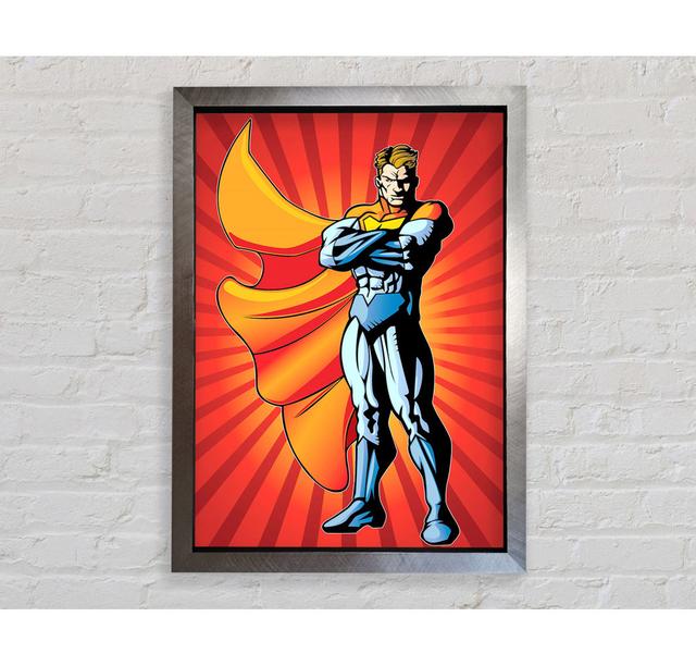 Superhero 1 - Print Bright Star Size: 118.9cm H x 84.1cm W x 3.4cm D on Productcaster.