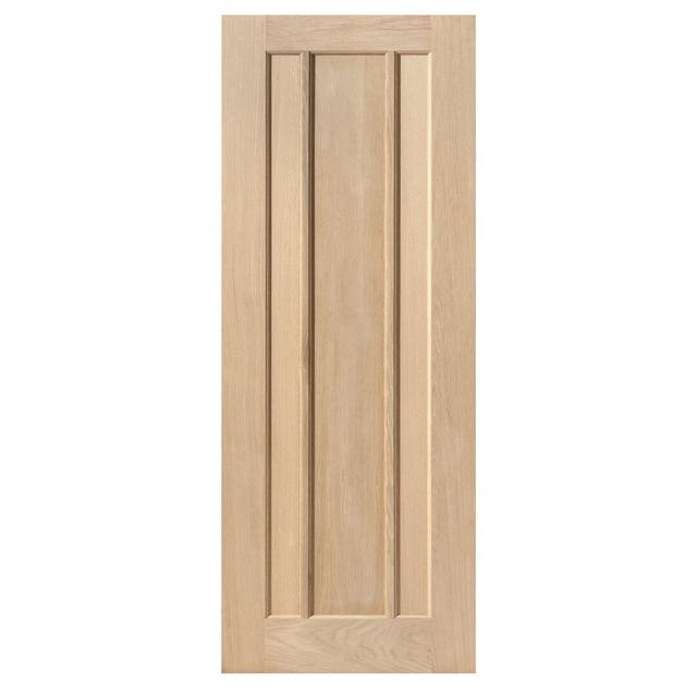 Eden Internal Door Unfinished JB Kind Doors Door Size: 198.1cm H x 68.6cm W x 3.5cm D on Productcaster.