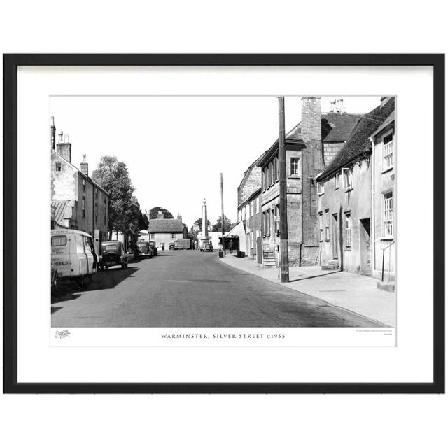 Warminster, Silver Street C1955 - Single Picture Frame Print The Francis Frith Collection Size: 40cm H x 50cm W x 2.3cm D on Productcaster.