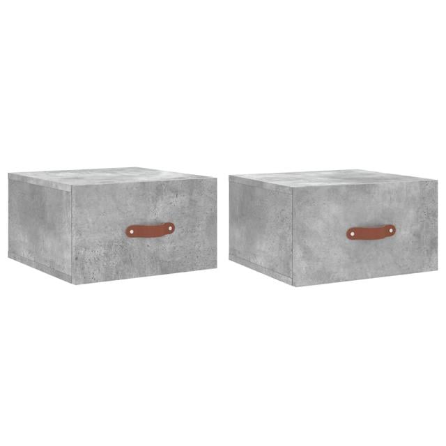 Kommode Magan (Set of 2) 17 Stories Farbe: Betongrau on Productcaster.