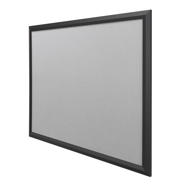 Wall Mounted Bulletin Board Symple Stuff Colour: Grey, Size: 60 cm H x 90 cm W on Productcaster.