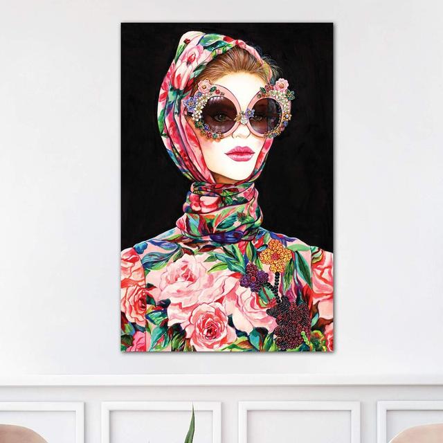 'Bella DG' Graphic Art on Wrapped Canvas Ebern Designs Size: 66.04cm H x 45.72cm W x 3.81cm D on Productcaster.