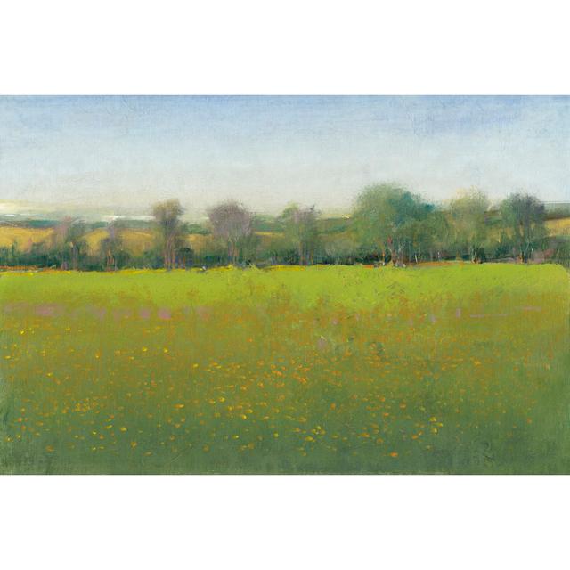 Verdant Countryside I by Tim OToole - Wrapped Canvas Art Prints Rosalind Wheeler Size: 61cm H x 91cm W x 3.8cm D on Productcaster.