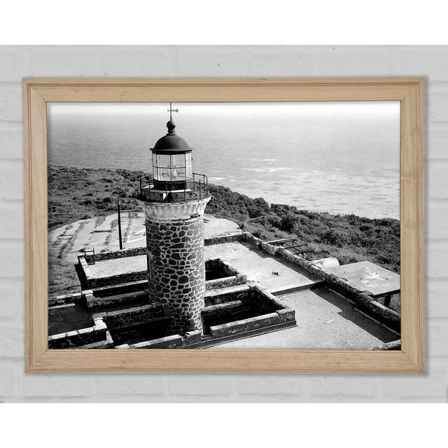 Ansel Adams Faro Isla De Culebritas 2 - Single Picture Frame Art Prints Bright Star Size: 42cm H x 59.7cm W x 1.5cm D on Productcaster.