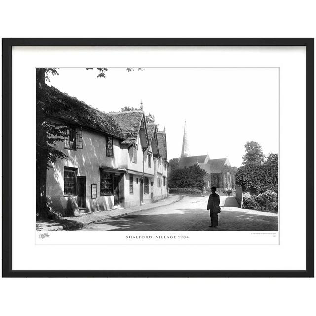 'Shalford, Village 1904' by Francis Frith - Picture Frame Photograph Print on Paper The Francis Frith Collection Size: 60cm H x 80cm W x 2.3cm D on Productcaster.