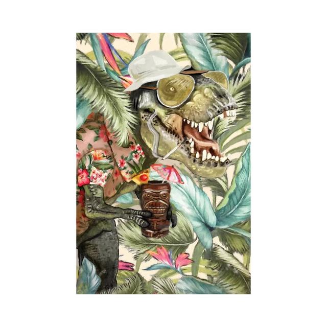 Hunter S. T-Rex Maturi Format: Wrapped Canvas, Size: 66.04cm H x 45.72cm W x 1.91cm D on Productcaster.