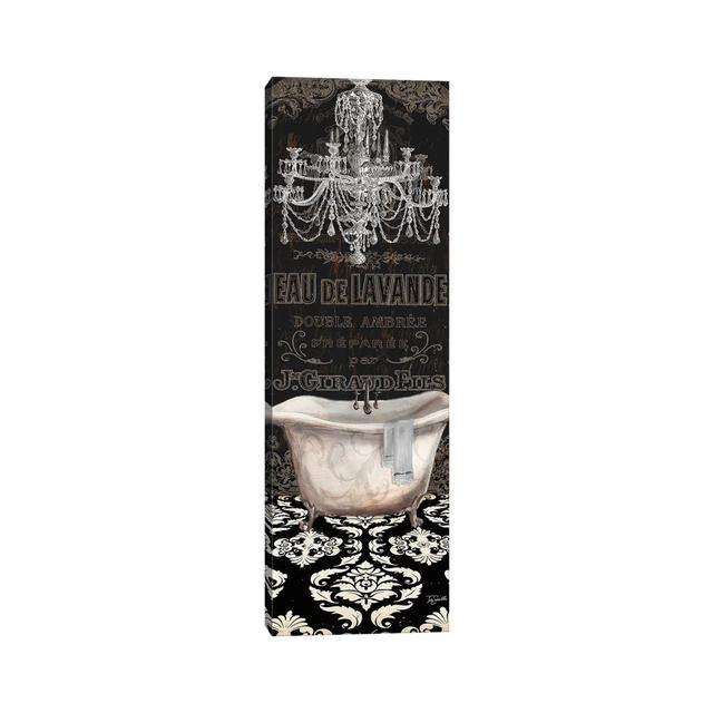 Midnight Bath Panel Fleur De Lis Living Size: 91.44cm H x 30.48cm W x 1.91cm D on Productcaster.