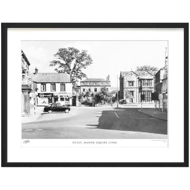 Otley, Manor Square C1960 - Single Picture Frame Print The Francis Frith Collection Size: 60cm H x 80cm W x 2.3cm D on Productcaster.