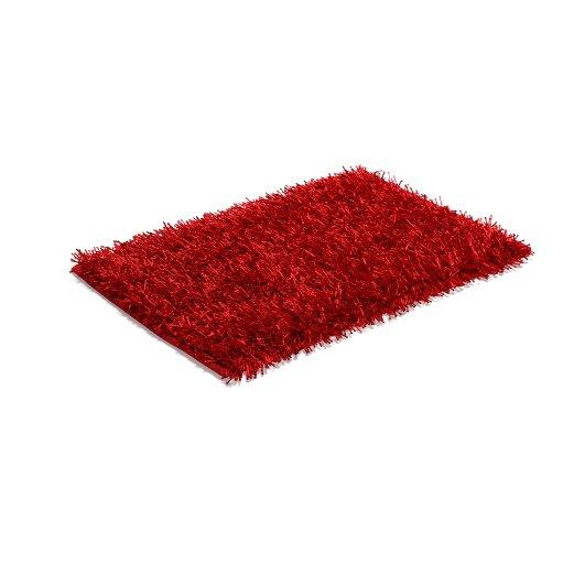 Crescio Red Rug Ebern Designs Rug Size: Rectangle 60 x 90cm on Productcaster.