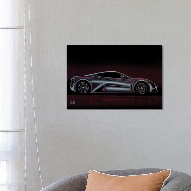 Zenvo ST 1 2009 by Paul Meijering - Gallery-Wrapped Canvas Giclée on Canvas iCanvas Size: 45.72cm H x 66.04cm W x 1.91cm D, Format: Wrapped Canvas on Productcaster.