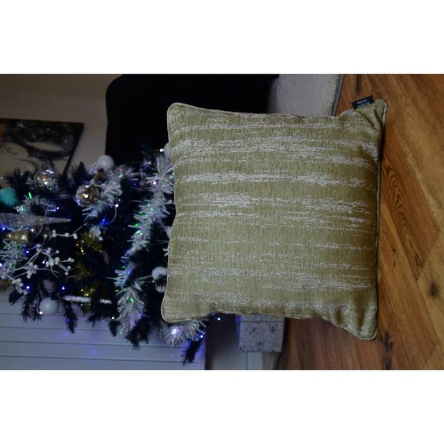 Textured Chenille Cushion Latitude Run Size: 60cm x 40cm, Product Type: Cushion Cover, Colour: Oatmeal on Productcaster.