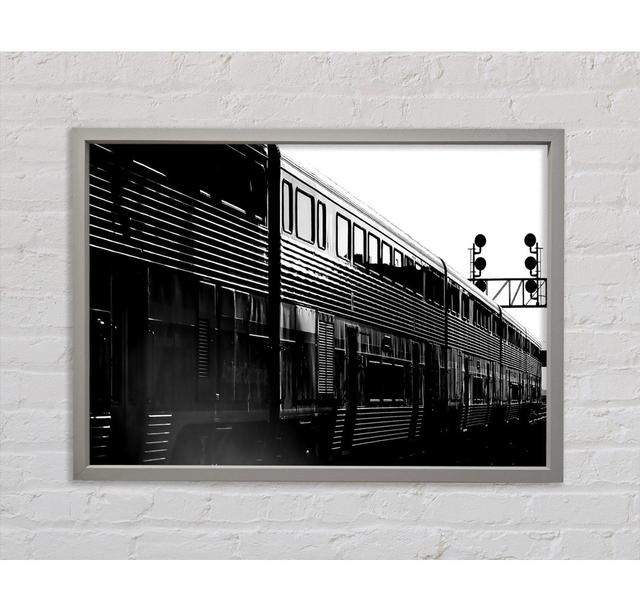 I Could Barely Feel My Feet Framed Print Williston Forge Size: 100cm H x 141.4cm W x 3.3cm D on Productcaster.