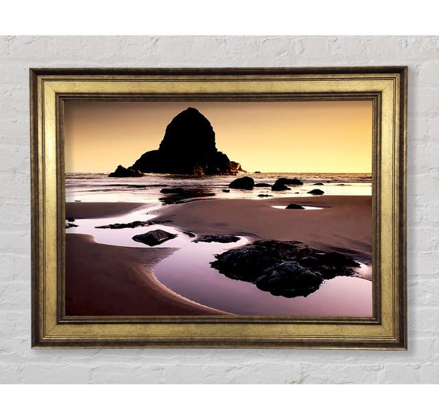 Monument Of The Ocean - Single Picture Frame Art Prints Bright Star Size: 84.1cm H x 142.2cm W x 8cm D on Productcaster.