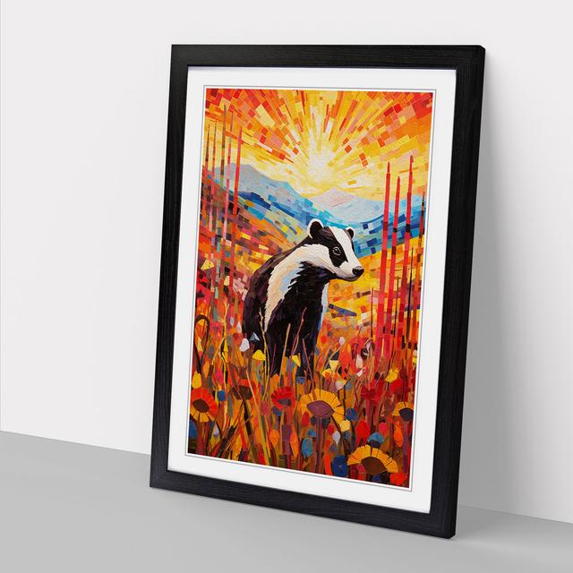 Single Picture Frame Art Prints on Wood Alpen Home Size: 46cm H x 34cm W, Format: Black Framed on Productcaster.