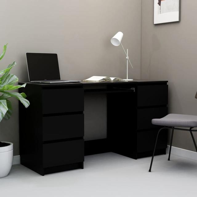 Bonaparte Desk Brayden Studio Colour: Black on Productcaster.