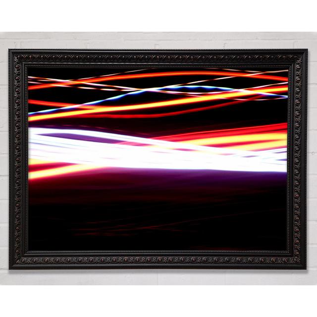 Energy Of Light Framed Print Ivy Bronx Size: 59.7cm H x 84.1cm W on Productcaster.