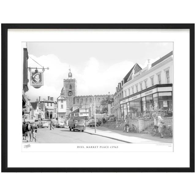 Diss, Market Place C1965 by Francis Frith - Single Picture Frame Print The Francis Frith Collection Size: 28cm H x 36cm W x 2.3cm D on Productcaster.