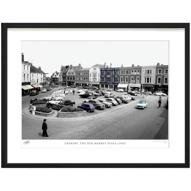 'Grimsby, the Old Market Place C1965' by Francis Frith - Picture Frame Photograph Print on Paper The Francis Frith Collection Size: 28cm H x 36cm W x on Productcaster.