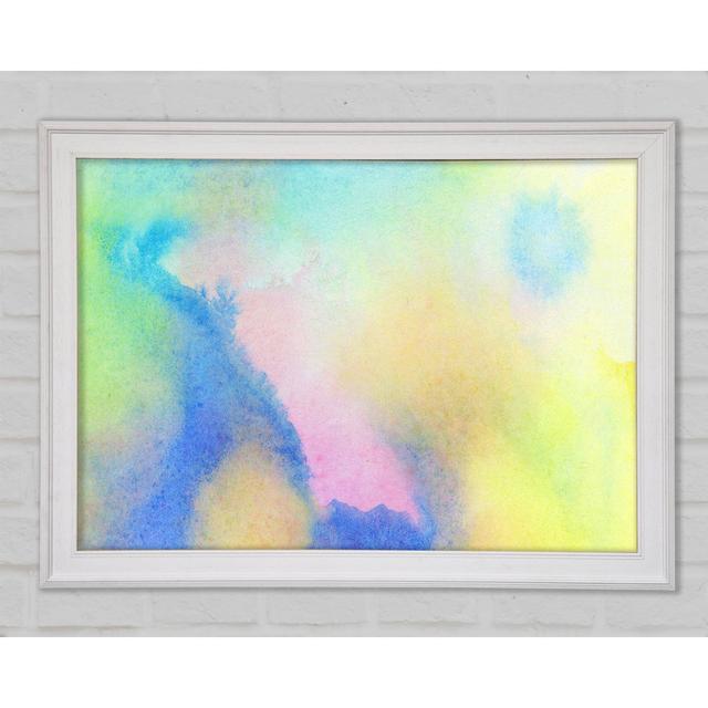 Pastel Haze - Single Picture Frame Art Prints Metro Lane Size: 84.1cm H x 118.9cm W x 1.5cm D on Productcaster.