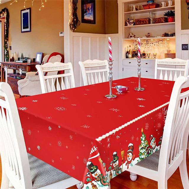 Alida Christmas Tablecloth The Seasonal Aisle Size: 146cm W x 243cm L on Productcaster.