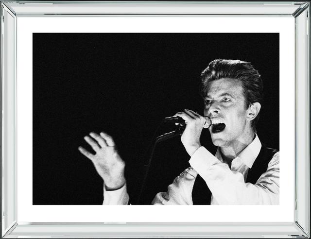 David Bowie Performing - Print on Wood Brookpace Fine Art on Productcaster.