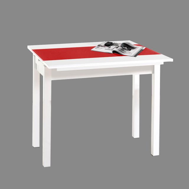 Whyalla Rectangular 90Cm L x 90Cm W Dining Table Rosalind Wheeler Table Top Colour: Red on Productcaster.