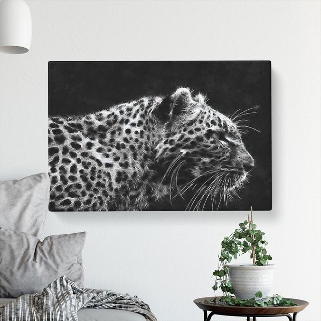 Leopard Vol.4 - Wrapped Canvas Photograph East Urban Home Size: 35cm H x 50cm W x 3cm D on Productcaster.