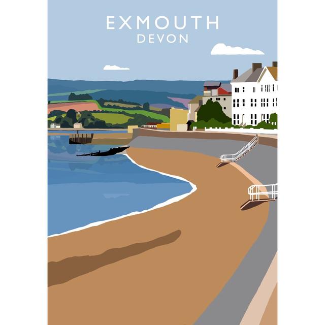 Exmouth 2 by Richard O'Neil - Graphic Art Print on Paper East Urban Home Format: No Frame, Size: 50 cm H x 40 cm W x 1 cm D on Productcaster.