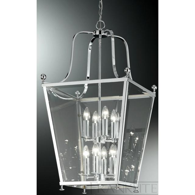 Giono 8-Light Lantern Pendant Marlow Home Co. Finish: Chrome on Productcaster.