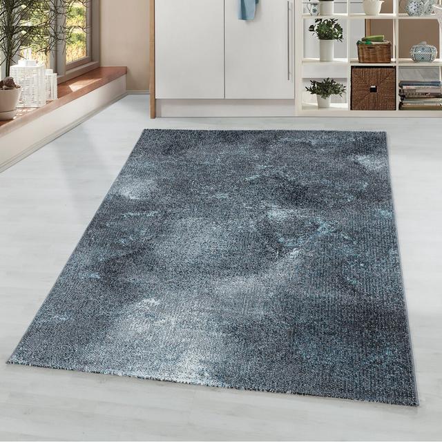 Laymon Flatweave Blue Rug Metro Lane Rug Size: Rectangle 240 x 340cm on Productcaster.