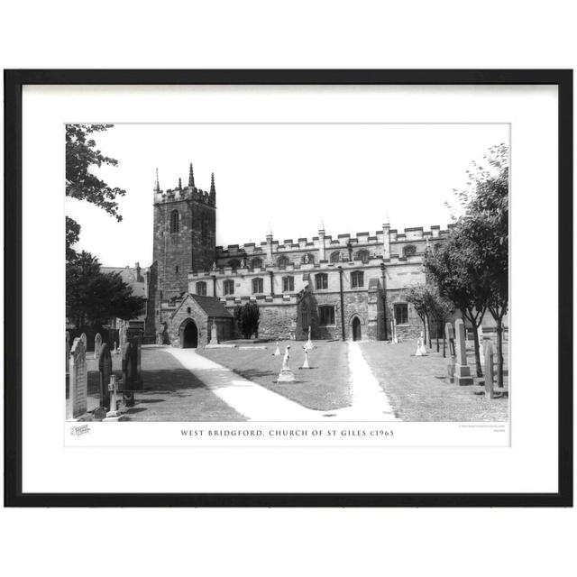 West Bridgford, Church Of St Giles C1965 - Single Picture Frame Print The Francis Frith Collection Size: 28cm H x 36cm W x 2.3cm D on Productcaster.