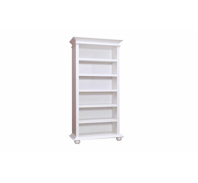 Gianni 191cm H x 90cm W Solid Wood Standard Bookcase August Grove on Productcaster.