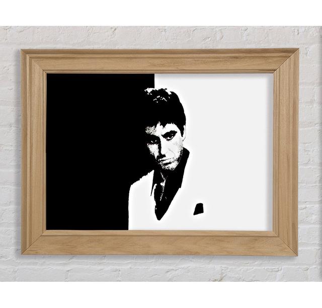 Scarface B N W - Einzelne Bilderrahmen Kunstdrucke Bright Star Größe: 42 cm H x 59,7 cm B x 8 cm T on Productcaster.