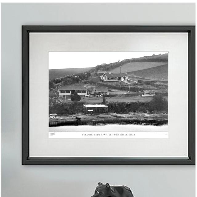 Percuil, Bide A While From River C1933 - Single Picture Frame Print The Francis Frith Collection Size: 45cm H x 60cm W x 2.3cm D on Productcaster.