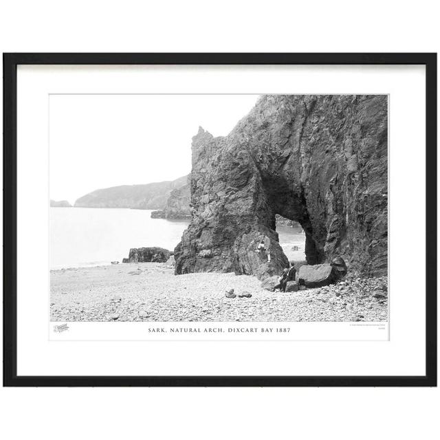 Sark, Natural Arch, Dixcart Bay 1887 by Francis Frith - Single Picture Frame Print The Francis Frith Collection Size: 45cm H x 60cm W x 2.3cm D on Productcaster.