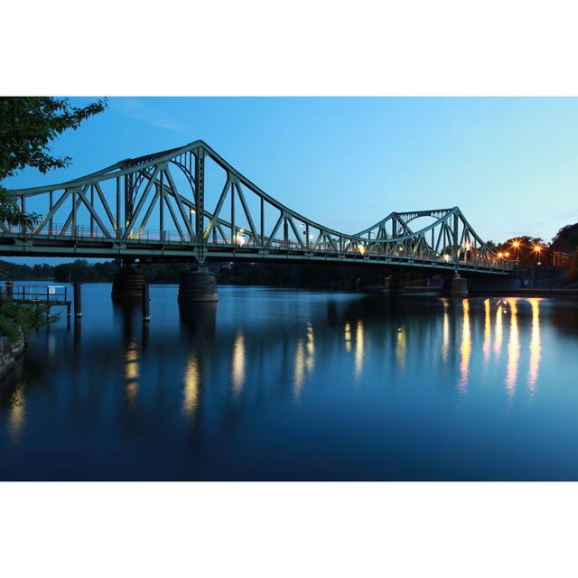 Potsdam Glienicker Bridge by Boarding1Now - Wrapped Canvas Photograph 17 Stories Size: 20cm H x 30cm W on Productcaster.