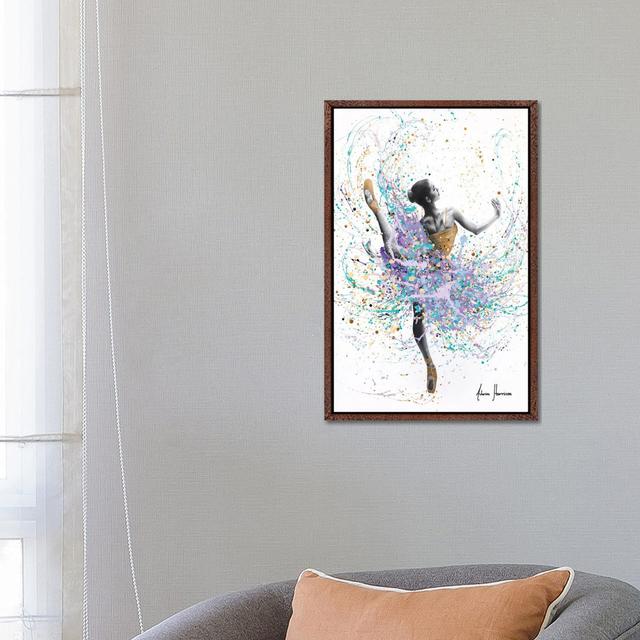 Floret Ballet by Ashvin Harrison - Gallery-Wrapped Canvas Giclée on Canvas Mercer41 Size: 66.04cm H x 45.72cm W, Format: Classic Wood Framed on Productcaster.